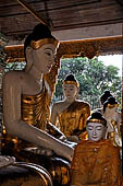 Yangon Myanmar. Shwedagon Pagoda (the Golden Stupa).  